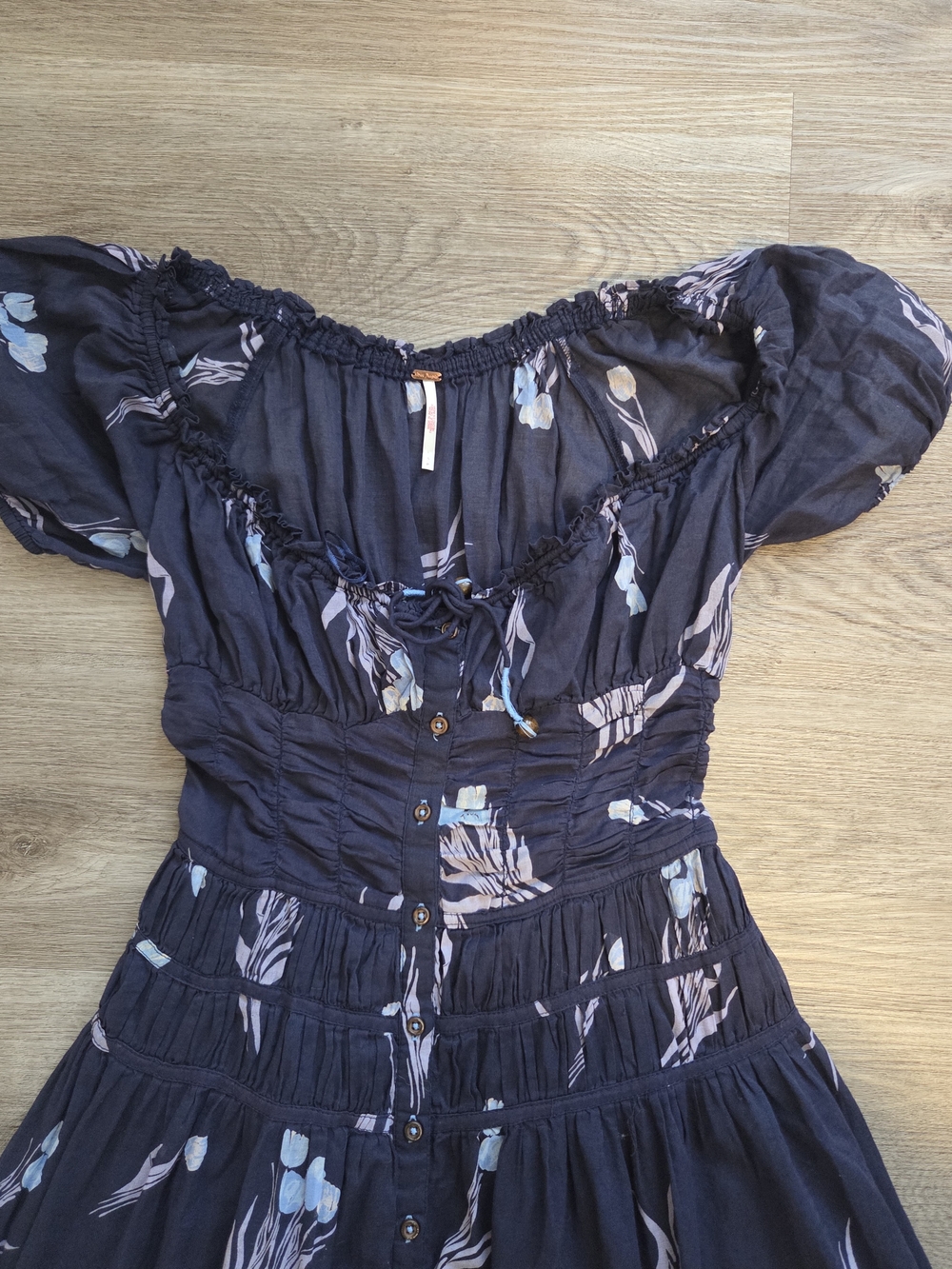 Free People - Complete Me Midi Dress Size S - Picture 6 of 8